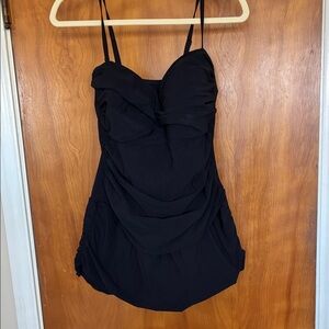 Profile By Gottex Elegant Black One-Piece Swimsuit